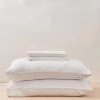 Looma Sateen Sheet Set - White