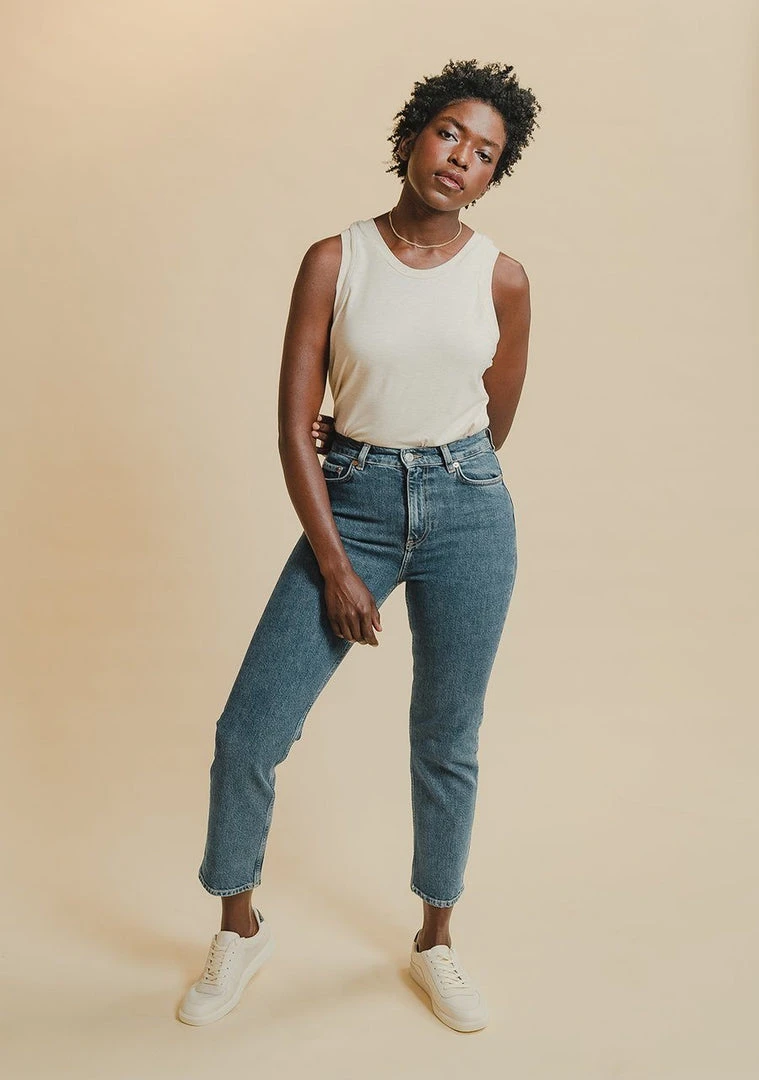 Poplinen Shirley Bamboo Tank Top - Almond Best Sellers Poplinen Shirley Bamboo Tank Top - Almond Best Sellers