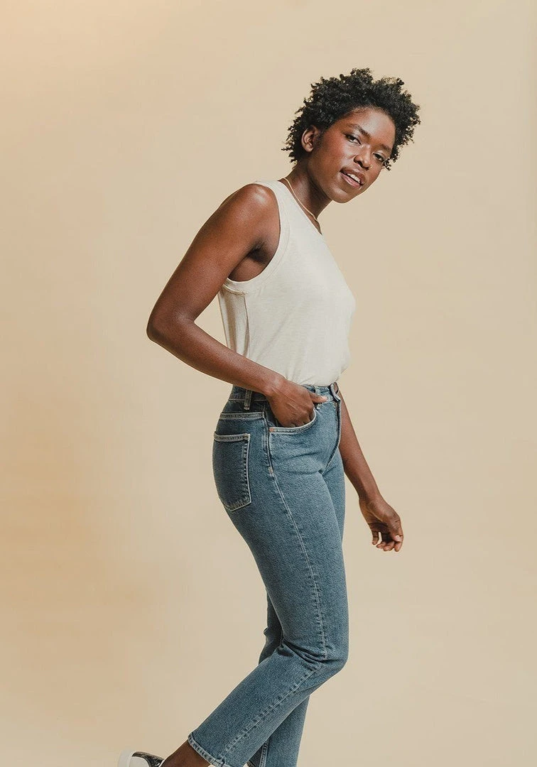 Poplinen Shirley Bamboo Tank Top - Almond Best Sellers Poplinen Shirley Bamboo Tank Top - Almond Best Sellers