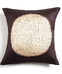 Studio Variously Shunya Silk Throw Pillow - Black Home Goods