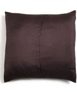 Studio Variously Shunya Silk Throw Pillow - Black Home Goods