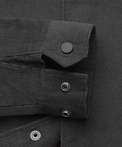 Signature Innovation Group Gifts Men's Johnny Corduroy Lined Jacket - Black