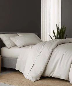 Sijo Tencel Eucalyptus Duvet Cover - Fog