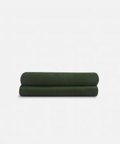 Sijo Tencel Eucalyptus Flat Sheet - Forest