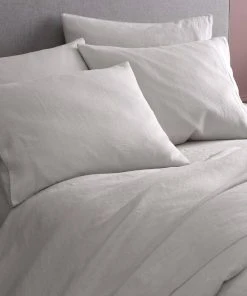 Sijo Best Sellers French Linen Duvet Cover - Fog