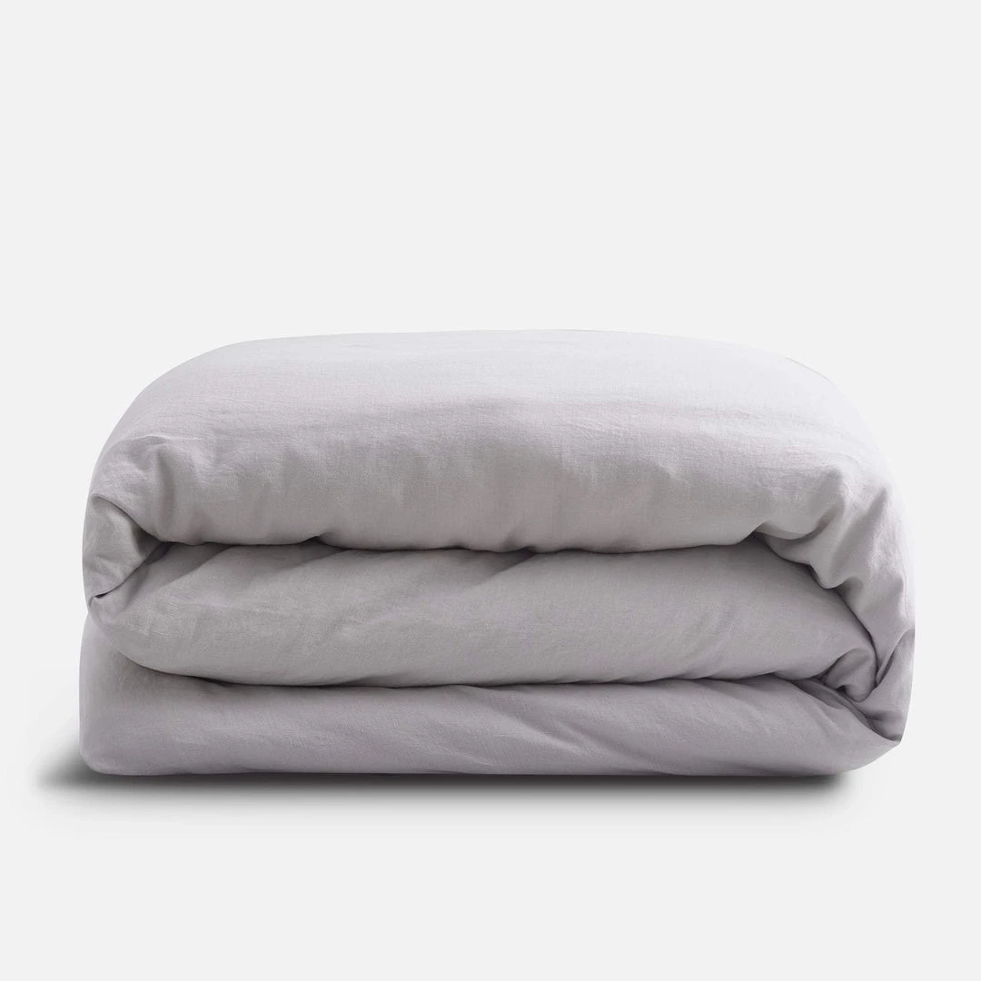 Sijo Best Sellers French Linen Duvet Cover - Fog Sijo Best Sellers French Linen Duvet Cover - Fog