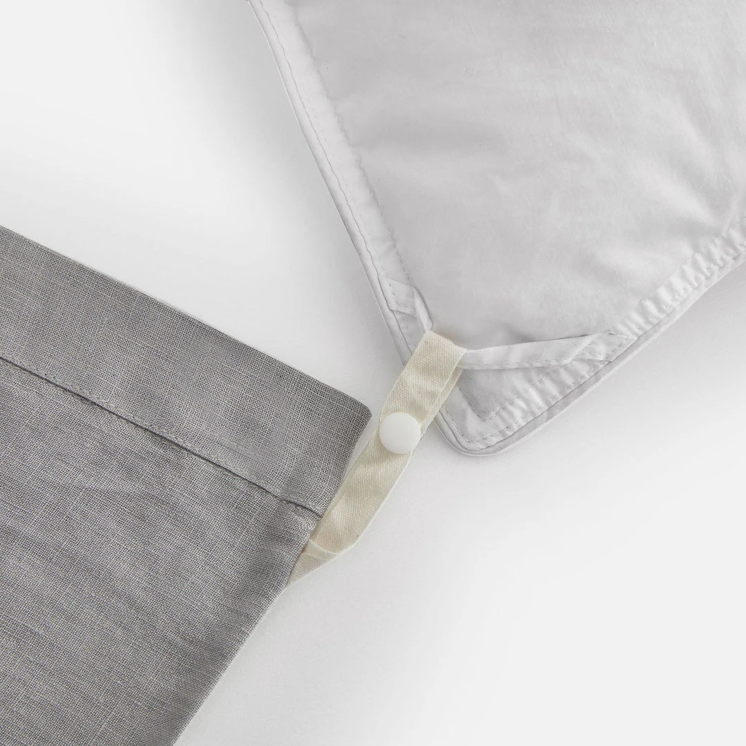 Sijo French Linen Duvet Cover - Dove Best Sellers Sijo French Linen Duvet Cover - Dove Best Sellers