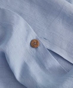 Sijo Best Sellers French Linen Duvet Cover - Sky