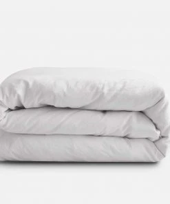 Sijo French Linen Duvet Cover - Snow