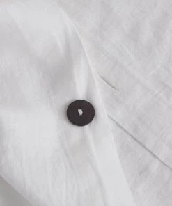 Sijo French Linen Duvet Cover - Snow