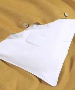 Sijo Home Goods French Linen Duvet Cover - Turmeric