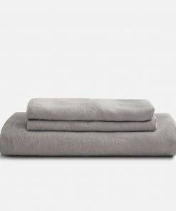 Sijo French Linen Sheet Set - Dove