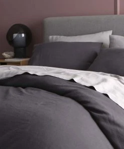 Sijo Best Sellers French Linen Sheet Set - Slate 3 Sijo Best Sellers French Linen Sheet Set - Slate