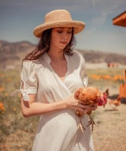 Valani Sitha Tencel Top - Cloud Dancer Clothing