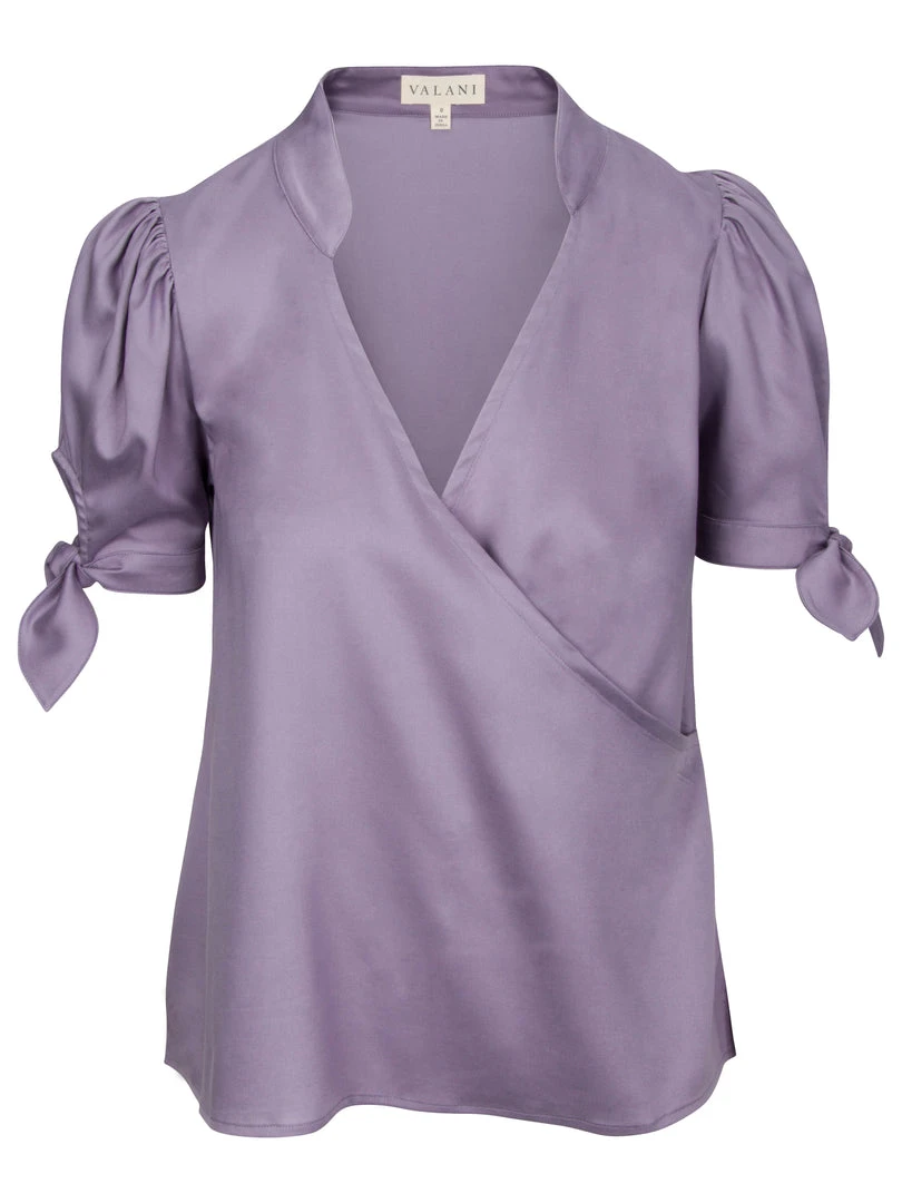Valani Best Sellers Sitha Tencel Top - Purple Sage Valani Best Sellers Sitha Tencel Top - Purple Sage