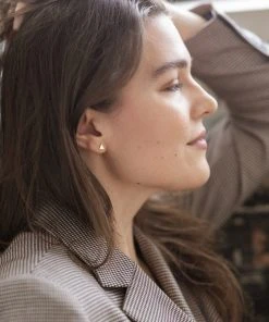 Abby Alley Siv Stud Earrings