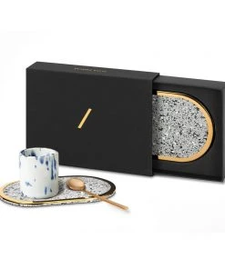 Slash Objects Office Accessories Ring Recycled Rubber Coaster Set - Gris 9 Slash Objects Office Accessories Ring Recycled Rubber Coaster Set - Gris