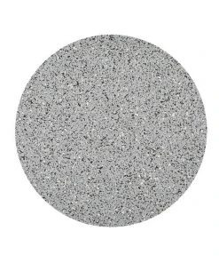 Slash Objects Round Recycled Rubber Placemat - Gris