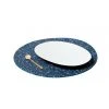 Slash Objects Round Recycled Rubber Placemat - Royal