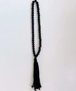Ceremonia Wooden Beaded Tassel