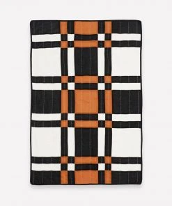 Anchal Home Goods Small Patchwork Plaid Quilt Throw