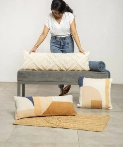 Casa Amarosa Tufted XL Lumbar Pillow Cover Home Goods