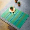 Soil To Studio Kitchen + Dining Arundhati Linen Placemat - Forest Green