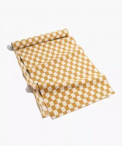 Soil To Studio Kitchen + Dining Divya Linen Table Runner