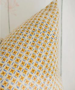 Soil To Studio Jodha Linen Throw Pillow Cover