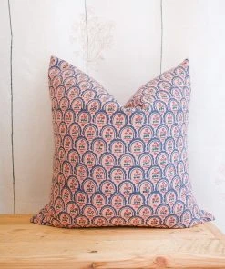 Soil To Studio Meena Linen Throw Pillow Cover