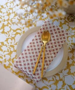 Soil To Studio Mehar Linen Napkin Set Kitchen + Dining