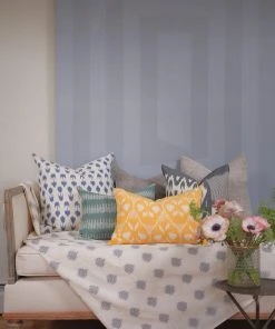 Soil To Studio Home Goods Myra Ikat Throw Pillow Cover