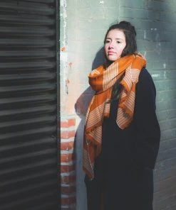 Soil To Studio Natasha Color Blocked Merino Scarf Accessories
