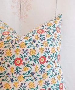 Soil To Studio Priya Linen Throw Pillow Cover