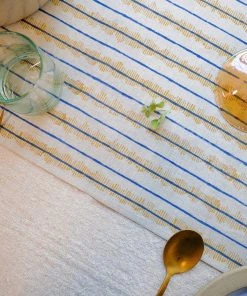 Soil To Studio Kitchen + Dining Sanya Linen Table Runner