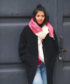 Soil To Studio Sushmita Color Blocked Merino Scarf Accessories