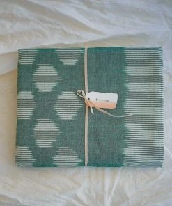Soil To Studio Tanvi Ikat Throw Blanket Home Goods