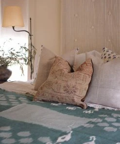 Soil To Studio Tanvi Ikat Throw Blanket Home Goods