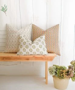 Soil To Studio Home Goods Tanya Linen Throw Pillow Cover