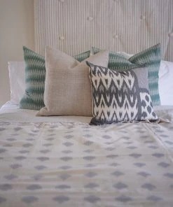 Soil To Studio Home Goods Tulsi Ikat Throw Blanket