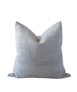 Soil To Studio Zara Upcycled Hemp Throw Pillow Cover