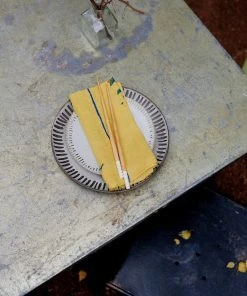 Soil To Studio Zeenat Linen Napkin Set - Dandelion BIPOC Owned