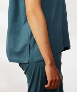 Coyuchi Pajamas + Loungewear Solstice Boxy Tee