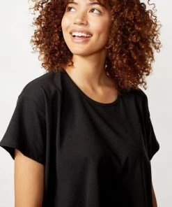 Coyuchi Pajamas + Loungewear Solstice Boxy Tee