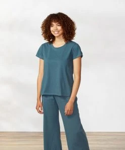 Coyuchi Solstice Short Sleeve Crew Tee