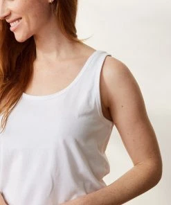 Coyuchi Solstice Tank Top - Alpine White