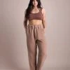 Soluna Collective Chestnut Relaxed Pants Clothing