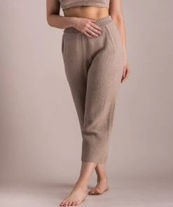 Soluna Collective Cremini Pima Knit Pants Staff Favorites