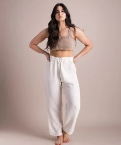 Soluna Collective Oyster Relaxed Pants