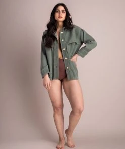 Soluna Collective Sage Utility Jacket